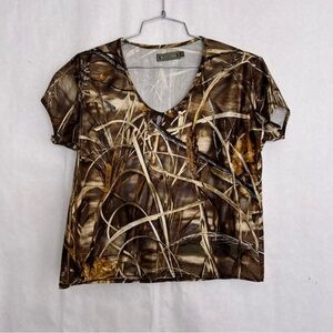 5/$25 Hatchi camouflage tee medium